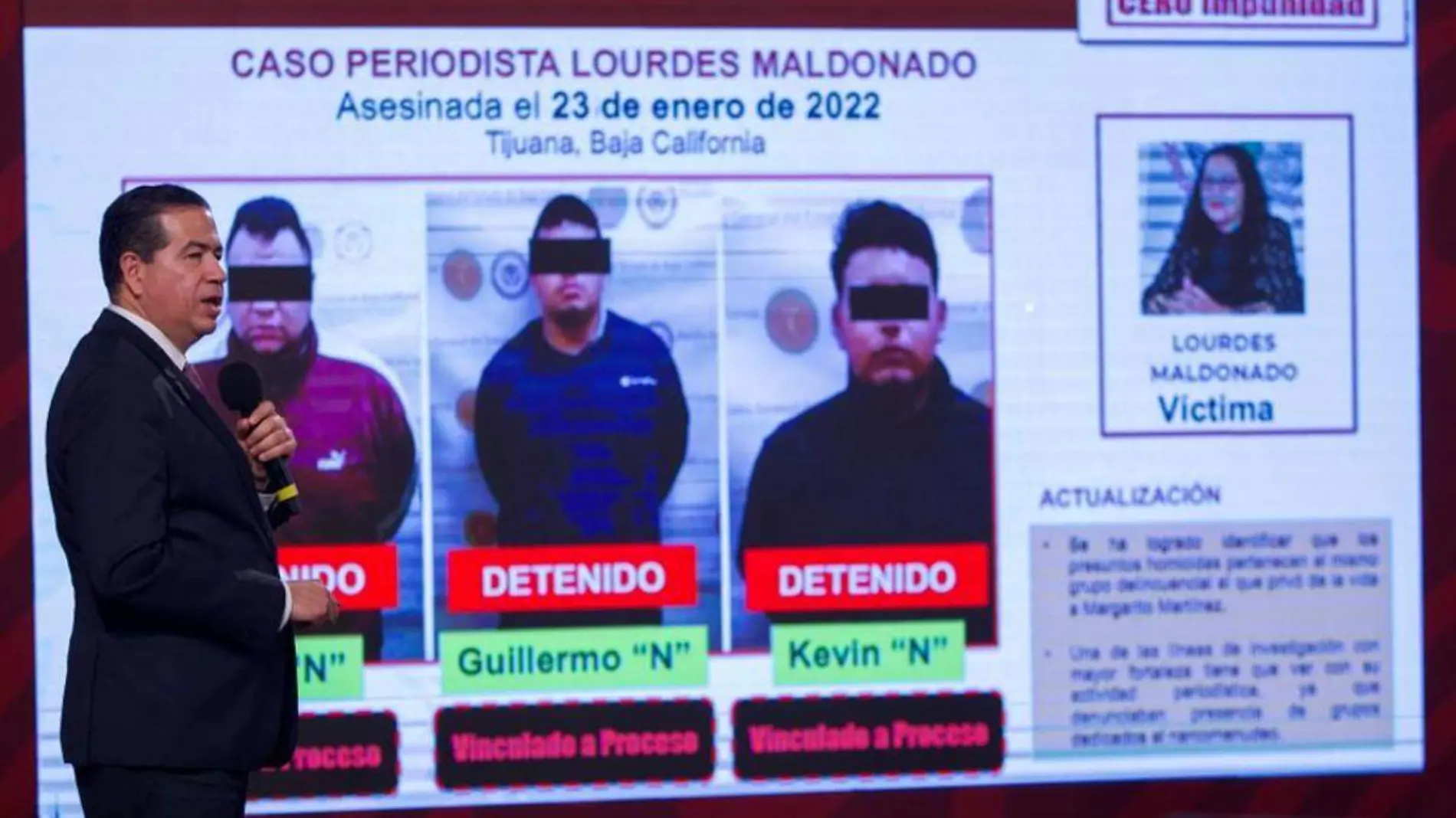 SSPC periodistas asesinados en México